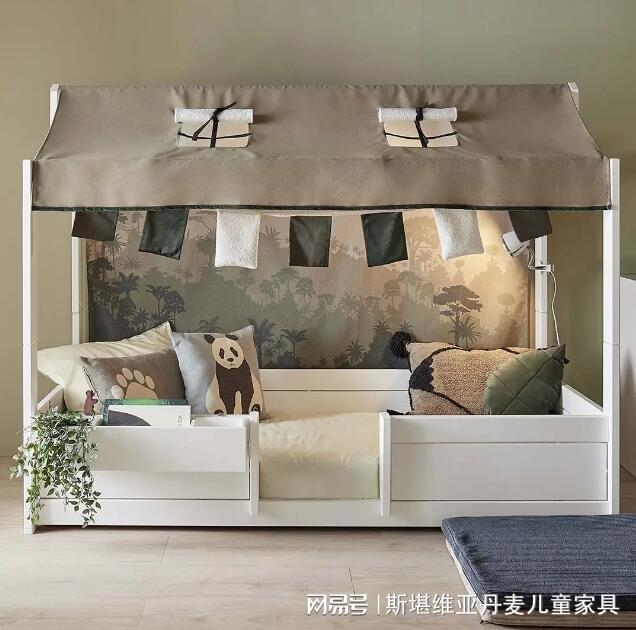 新奇世界——Lifetime瞭望塔儿童床J9数字平台在自然的怀抱中探索儿童房的(图1)